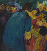 Emil Nolde. Christ and the Children. 1910