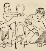 Max Beckmann. Carouse (Gelage). (1925)