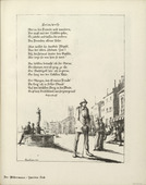 Klaus Richter. Untitled, illustration to Eichendorff's poem "Homesickness" (Heimweh) (border, 2nd song, folio 40) from the periodical Der Bildermann, supplement to vol. 1, no. 3 (May 1916). 1916
