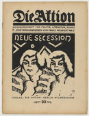 Georg Tappert, Karl Schmidt-Rottluff, Heinrich Richter-Berlin, Georg Tappert, Cesar Klein. Die Aktion, vol. 4, no. 17. 1914