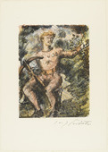 Lovis Corinth. "Through this Narrow Pass He Must Come" ("Durch diese hohle Gasse muss er kommen") from William Tell (Wilhelm Tell). (1923-24, published 1925)