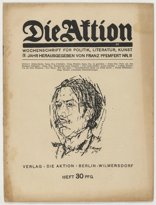 Die Aktion, vol. 4, no. 19. May 9, 1914