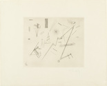 Vasily Kandinsky. Etching for Circle of Friends of the Bauhaus (Radierung für den Kreis der Freunde des Bauhauses). 1932