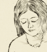 Max Beckmann. Toilette (Before the Mirror) (Toilette [Vor dem Spiegel]). (1923, published 1924)