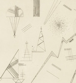 Vasily Kandinsky. Etching for Circle of Friends of the Bauhaus (Radierung für den Kreis der Freunde des Bauhauses). 1932