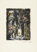Lovis Corinth. Johannes Parricida with Tell (Johannes Parricida bei Tell) from William Tell (Wilhelm Tell). (1923-24, published 1925)