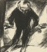 Walter Gramatté. To Be Tired (Das Müde-sein). 1918
