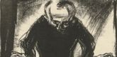 Walter Gramatté. To Be Tired (Das Müde-sein). 1918