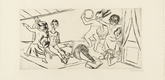Max Beckmann. Dream II (Der Traum II). (1924, dated 1923)