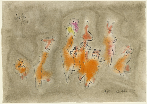Lyonel Feininger. Hot Weather! 1954