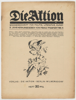 Die Aktion, vol. 4, no. 24. June 13, 1914