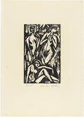 Walter Helbig. Nudes (Akte) from 16 Woodcuts (16 Holzschnitte). 1915, published 1926