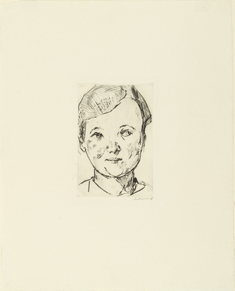 Max Beckmann. Klara. (1917, dated 1918, published 1918)