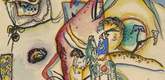 Vasily Kandinsky. The Horseman (Reiter). 1916