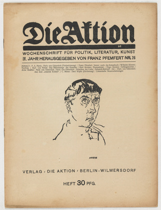 Die Aktion, vol. 4, no. 26. June 27, 1914