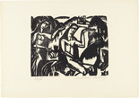 Walter Helbig. Farewell (III.) (Abschied (Ill.)) from 16 Woodcuts (16 Holzschnitte). 1917, published 1926