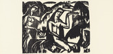 Walter Helbig. Farewell (III.) (Abschied (Ill.)) from 16 Woodcuts (16 Holzschnitte). 1917, published 1926