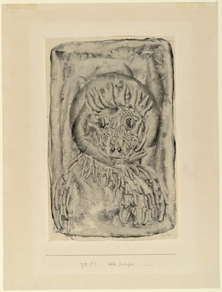 Paul Klee. Old Dwarf (Alte Zwergin). 1933