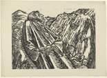 Ernst Barlach. The Rocks (Die Felsen) from The Transformations of God (Die Wandlungen Gottes). (1922, executed 1920-21)