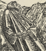 Ernst Barlach. The Rocks (Die Felsen) from The Transformations of God (Die Wandlungen Gottes). (1922, executed 1920-21)
