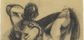 Johannes Itten. Female Nude (Weiblicher Akt). (c. 1917)