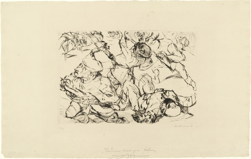 Max Beckmann. Assault (Sturmangriff). 1916 (published 1919)