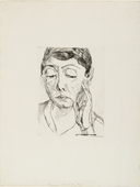 Max Beckmann. Model (Modell). (c. 1917)