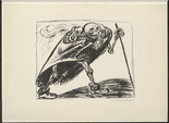 Ernst Barlach. Traveling Death (Wandernder Tod). (1923)
