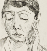 Max Beckmann. Model (Modell). (c. 1917)
