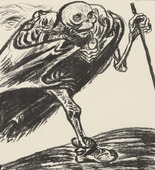 Ernst Barlach. Traveling Death (Wandernder Tod). (1923)