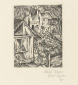 Paul Adolf Seehaus. Little Garden (Kleiner Garten). (1915)