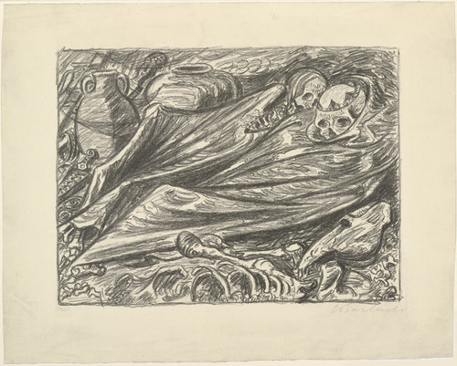 Ernst Barlach. King's Grave (Königsgrab). (1930)