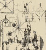 Paul Klee. With the Flag (Mit der Fahne). 1918