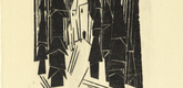 Lyonel Feininger. Church in the Woods, 2 (Waldkirche, 2). 1920