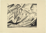 Lyonel Feininger. Zirchow. 1920