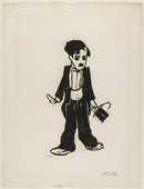 Friedrich Karl Gotsch. Charlie Chaplin. (1922-23)