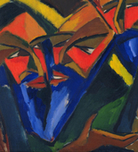 Karl Schmidt-Rottluff. Pharisees. 1912