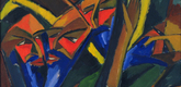 Karl Schmidt-Rottluff. Pharisees. 1912