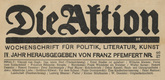 W. Doessler. Die Aktion, vol. 4, no. 46/47. November 21, 1914