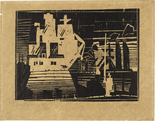 Lyonel Feininger. Marine. 1918