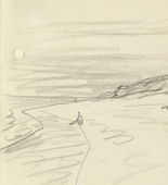 Lyonel Feininger. Cliffs and Sea. 1928