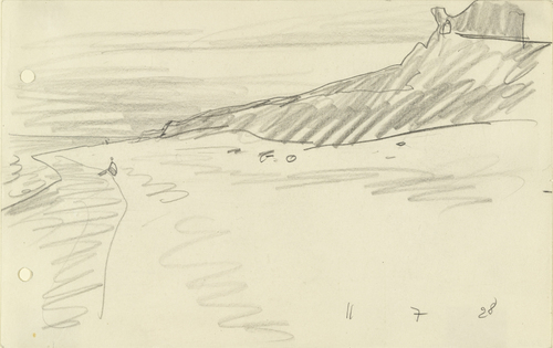 Lyonel Feininger. Cliffs and Sea. 1928