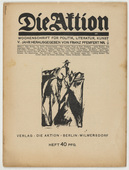 Die Aktion, vol. 5, no. 7/8. February 13, 1915