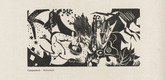 Heinrich Campendonk. Two Goats (Zwei Ziegen) (plate, p. 71) from Expressionismus: Die Kunstwende. 1918