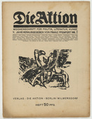 Karl Otten. Die Aktion, vol. 5, no. 16/17. April 17, 1915