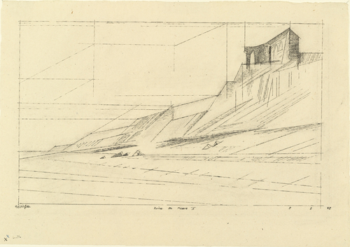 Lyonel Feininger. Ruin by the Sea V (Ruine am Meere V). 1928