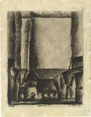 Lyonel Feininger. Gelmeroda V. 1916