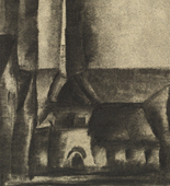 Lyonel Feininger. Gelmeroda V. 1916