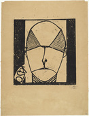 Ewald Mataré. Portrait of Dr. Scholz (Bildnis Dr. Scholz). 1920