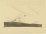 Lyonel Feininger. The Schooner "America". 1933